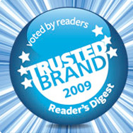 Reader's Digest Most Trusted Brand 2009