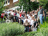 Besuchergruppe aus Irland und UK, Juli 2007