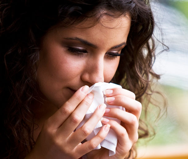 Ätherische Öle sind eher zu vermeiden (Foto: iStock/webphotographeer) Schnupfen Ätherische Öle