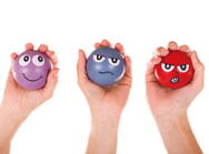 Stressball Gymnastik bei Wechseljahresbeschwerden