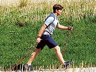 Venen-Walking: Es kommt auf die richtige Technik an.