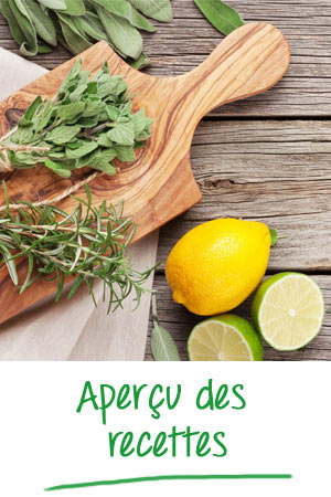 Recettes saines d'A.Vogel