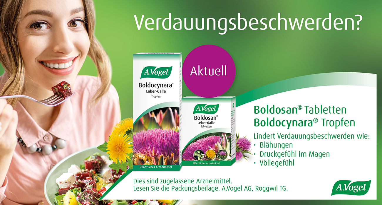 ANZEIGE Boldosan Tabletten, Boldocynara Tropfen