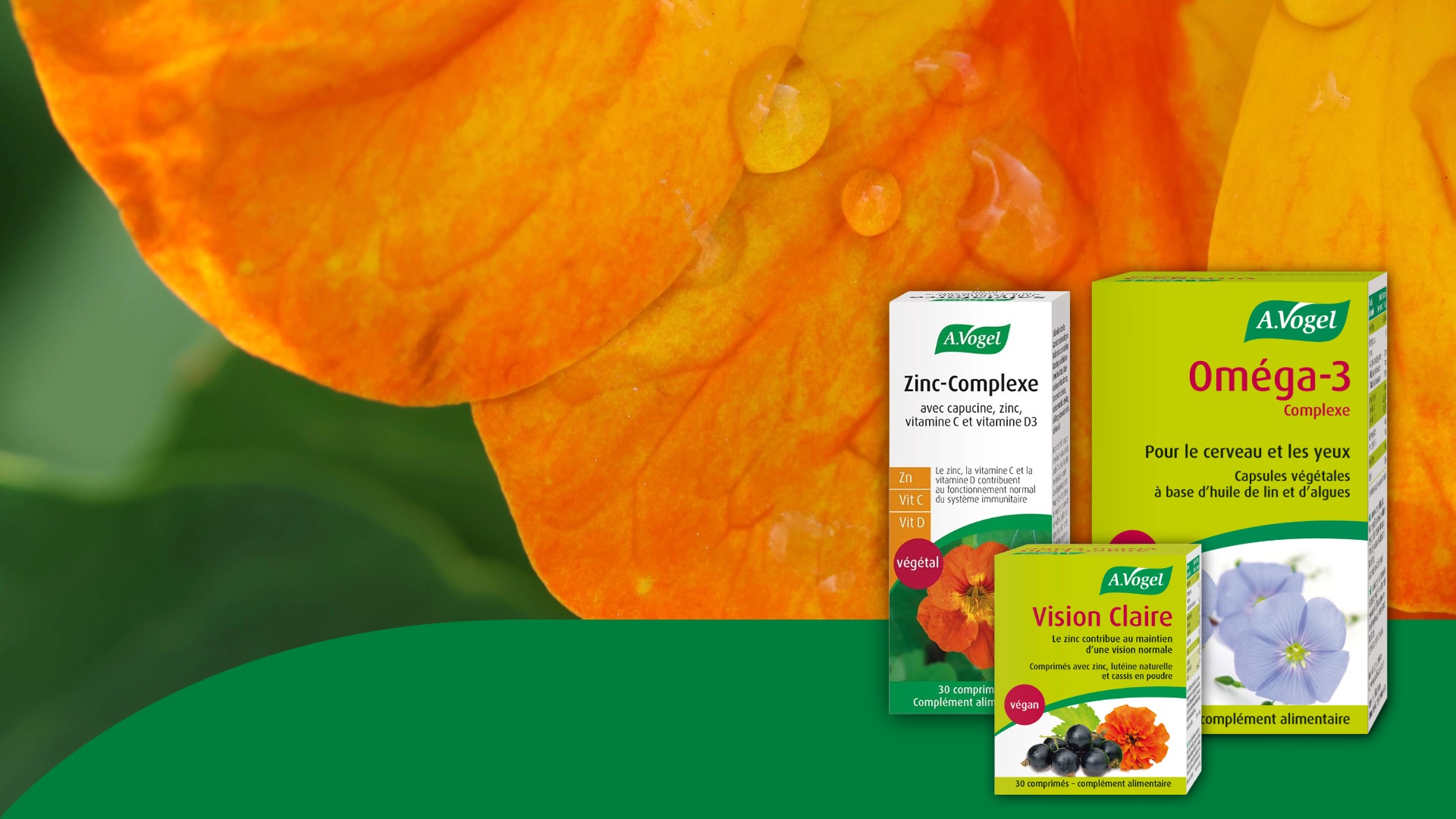 A.Vogel Vision Claire, Zinc-Complexe, Omega-3 Complexe