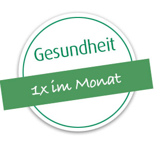 Button: Gesundheits-Newsletter