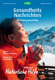Januar-Ausgabe 2018 der Gesundheits-Nachrichten Gesundheits-Nachrichten
