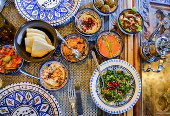 Mediterran-orientalische Küche