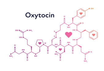 Chemische Formel für Ocytocin
