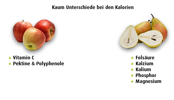 Apfel oder Birnen