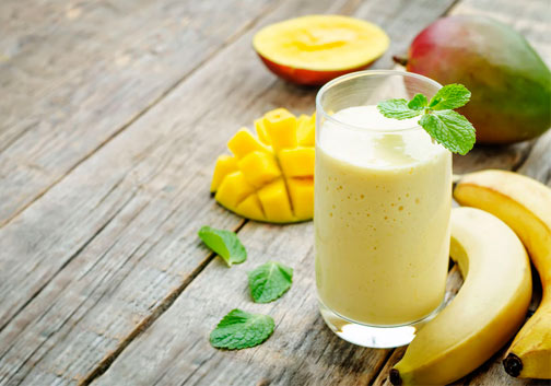 Bananen-Mango-Smoothie