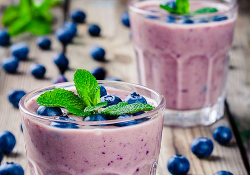 Heidelbeeren-Smoothie