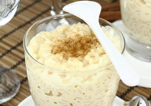 Milchreisbecher