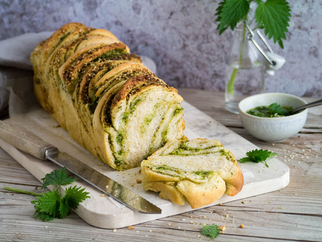 Brot mit Brennnessel-Pesto | A.Vogel