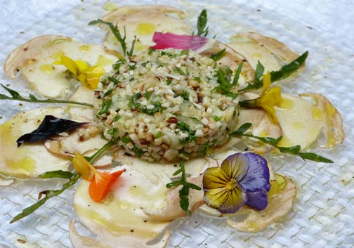 Steinpilz Carpaccio 