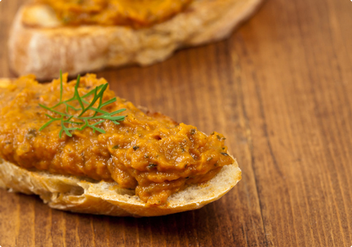 Vollkornbrot mit Tofu