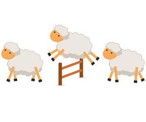 Schäfchen zählen? 3 Übungen zum Einschlafen (Foto: 123RF/photoplotnikov) Schafe