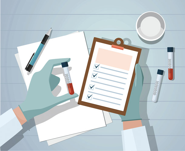 Was beinhaltet das kleine und das grosse Blutbild? (Foto: 123RF/irinamedvedeva) Bluttest