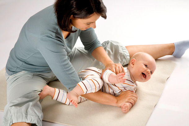 Baby-Shiatsu unterstützt die gesunde Entwicklung der kindlichen Potenziale.