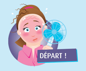 Infographique Ménopause : Arretez le stress psycho !