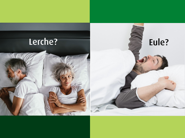 Frühaufsteherin und Langschläfer