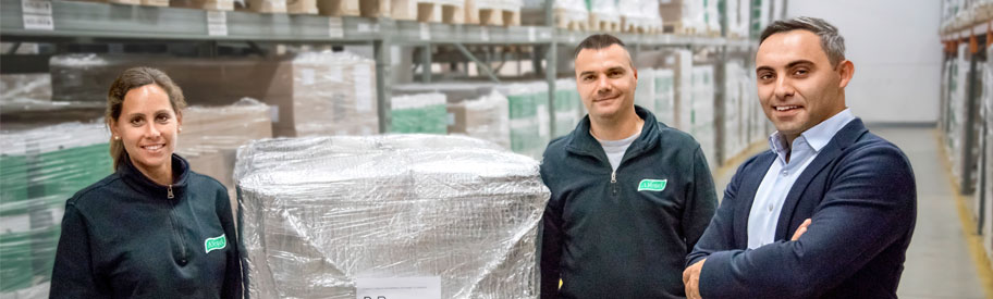Logistik Team im Lager